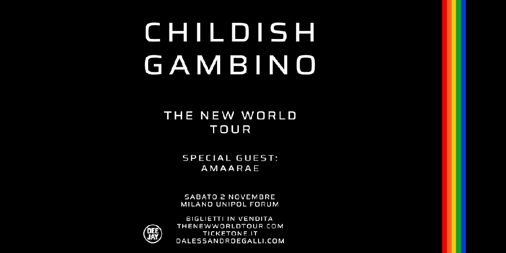 Childish Gambino Live Assago Forum Milano